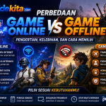 Perbedaan Game Online dan Game Offline